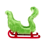 Load image into Gallery viewer, 🛷 Large Grumble Fur Sleigh - Green - PREMIUM EDITION
