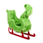 Load image into Gallery viewer, 🛷 Large Grumble Fur Sleigh - Green - PREMIUM EDITION
