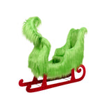 Load image into Gallery viewer, 🛷 Large Grumble Fur Sleigh - Green - PREMIUM EDITION

