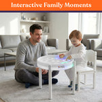 Load image into Gallery viewer, Special Supplies LED Light‑Up Table Set – Color Changing Glow Furniture, Mood Lighting, RGB LED Table for Sensory Play, Home and School
