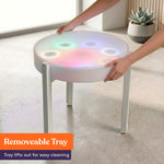 Load image into Gallery viewer, Special Supplies LED Light‑Up Table Set – Color Changing Glow Furniture, Mood Lighting, RGB LED Table for Sensory Play, Home and School
